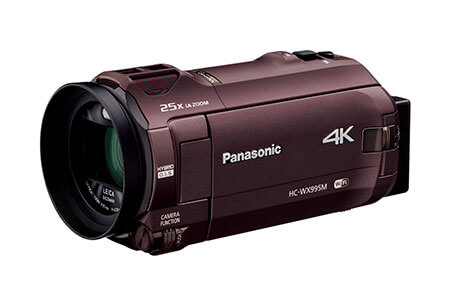 Panasonic HC-WX995M ビデオカメラ 寄附金額200,000円 イメージ
