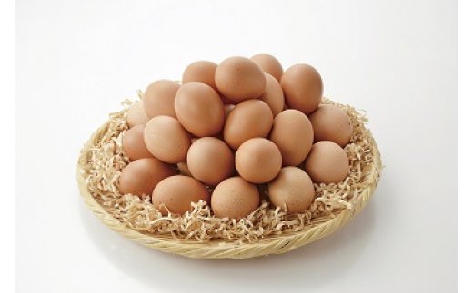 秋川牧園の卵30玉セット
