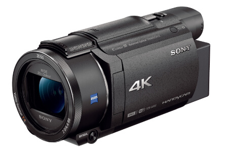 ビデオカメラ SONY Handycam FDR-AX60 寄附金額330,000円（福岡県直方市）