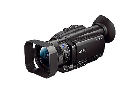 ソニーデジタル4Kビデオカメラ レコーダーFDR-AX100 イメージ
