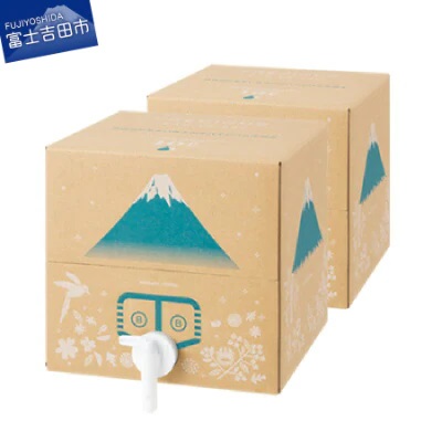 富士山のバナジウム天然水 Frecious BIB 20L(10L×2パック) 