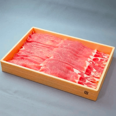 茨城県産ブランド豚ローズポークすき焼き用スライス 約1kg 寄附金額10,000円 イメージ