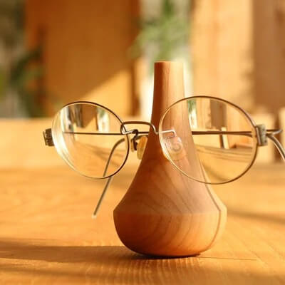 【Hacoa】木製メガネスタンド 『Glasses Stand Swing』 チェリー イメージ