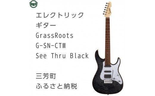 エレクトリックギター G-SN-CTM See Thru Black イメージ