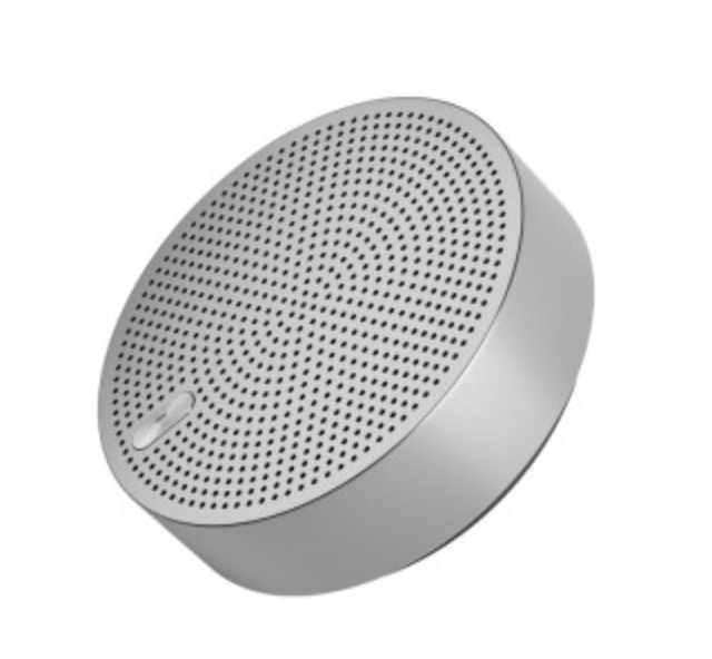 Owltech ワイヤレスステレオモード対応 Bluetooth5 アルミニウム モバイル スピーカー OWL-BTSP03S-R　シルバー オウルテック イメージ