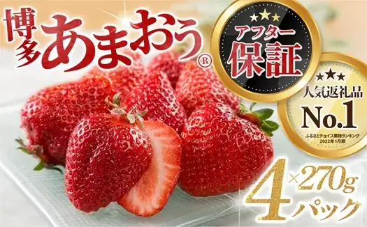 【1位】あまおう約1,080g 先行受付 2025年1月以降発送