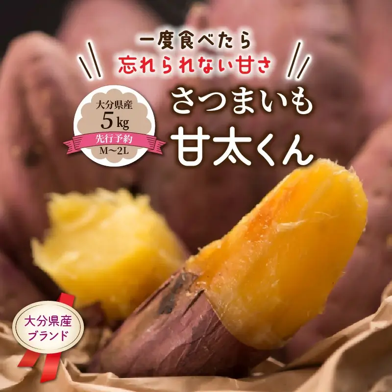 先行予約 さつまいも 甘太くん 5kg 大分県産 M～2L
